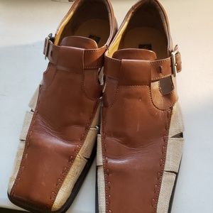 Stacy Adams men's genuine leather  two tone shoe